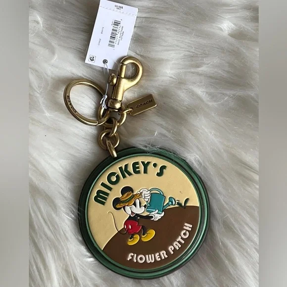 CH602 - Disney X Coach Mickey Bag Charm - Picture 1 of 7